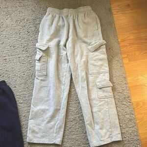 Grey Garage cargo sweatpants!!